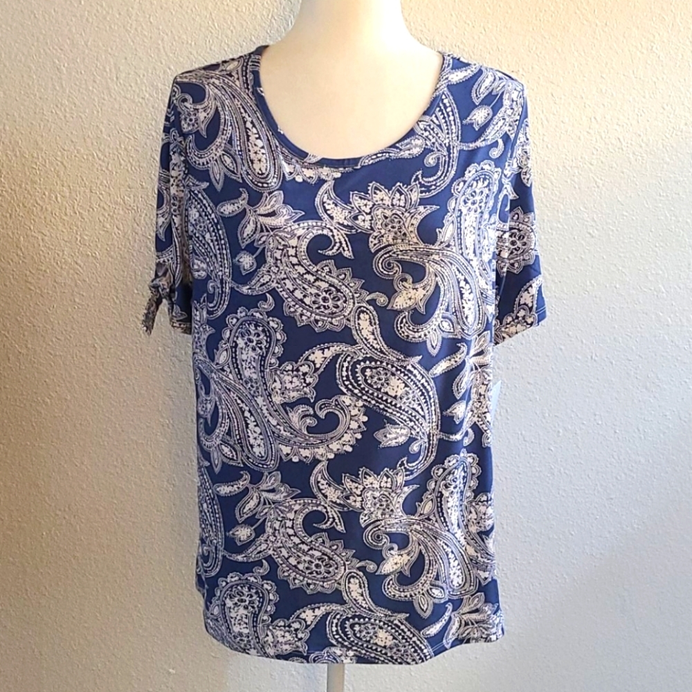Croft & Barrow Knit Tee NWT